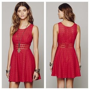 Free People Daisy Fit & Flare Skater Dress Size 0